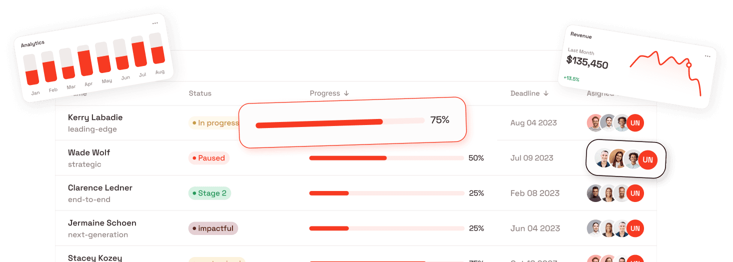 App screen view